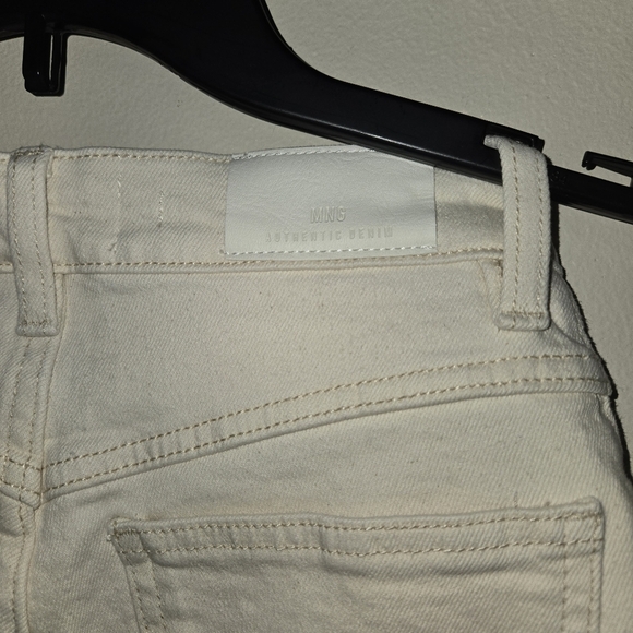 MNG Women's Cream Jeans - Picture 8 of 8